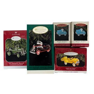 Hallmark Keepsake Steelcraft & Kiddie Car Classics Murray Ornament Lot Of 5 NEW